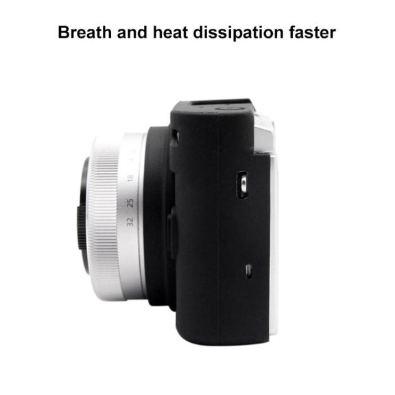 PULUZ Soft Silicone Protective Case for Panasonic Lumix GF10(Black)