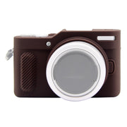 PULUZ Soft Silicone Protective Case for Panasonic Lumix GF10(Coffee)