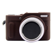PULUZ Soft Silicone Protective Case for Panasonic Lumix GF10(Coffee)