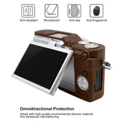 PULUZ Soft Silicone Protective Case for Panasonic Lumix GF10(Coffee)