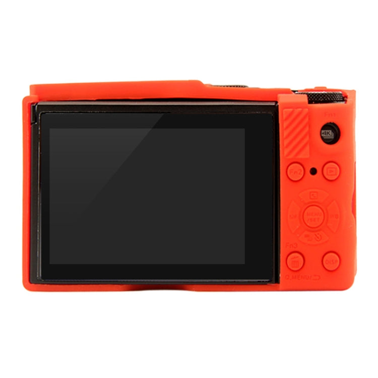 PULUZ Soft Silicone Protective Case for Panasonic Lumix  LX10(Red)
