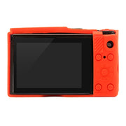 PULUZ Soft Silicone Protective Case for Panasonic Lumix  LX10(Red)