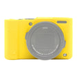 PULUZ Soft Silicone Protective Case for Panasonic Lumix  LX10(Yellow) - Protective Case by PULUZ | Online Shopping South Africa | PMC TechLife | Buy Now Pay Later Mobicred