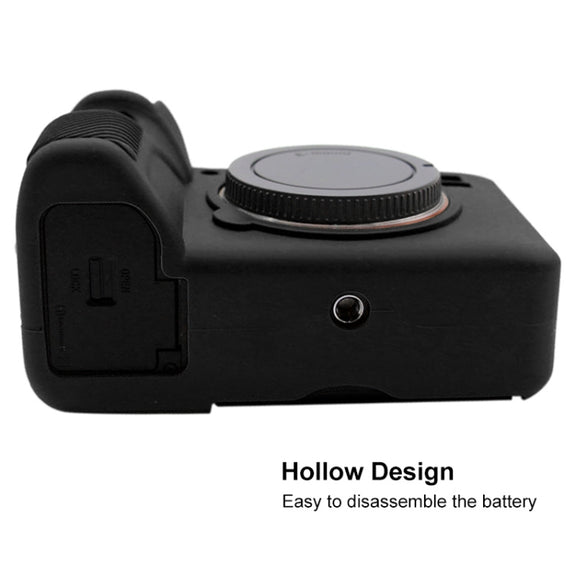 PULUZ Soft Silicone Protective Case for Sony ILCE-9M2/ Alpha 9 II / A92(Black)