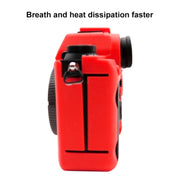 PULUZ Soft Silicone Protective Case for Sony ILCE-9M2/ Alpha 9 II / A92(Red)