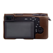 PULUZ Soft Silicone Protective Case for Sony A6600 / ILCE-6600(Coffee)