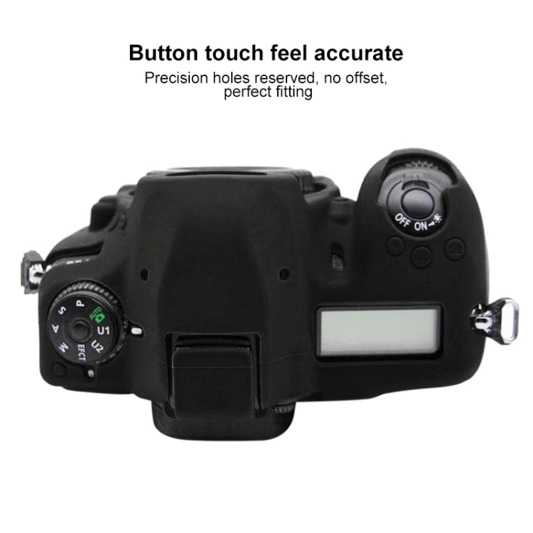 PULUZ Soft Silicone Protective Case for Nikon D780(Black)