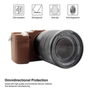 PULUZ Soft Silicone Protective Case for Sony A7C / ILCE-7C(Coffee)