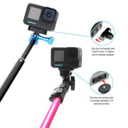 PULUZ Quick Release Magnetic Folding Finger Base Mount for GoPro HERO12 Black /11 Black /11 Black mini /10 Black /9 Black /8 Black / Max (Black)