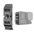 PULUZ ACE / AC Aluminum Alloy Vertical Shooting Magnetic Quick-release Battery Side Interface Cover for Insta360 Ace Pro 2 (Black) - Others by PULUZ | Online Shopping South Africa | PMc TechLife | Buy Now Pay Later Mobicred