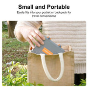 For DJI Osmo Action 5 Pro / 4 / 3 PULUZ Water-resistant Hard Carrying Suitcase Outdoor Protective Storage Box (Orange)