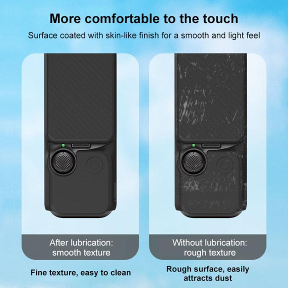 For DJI OSMO Pocket 3 PULUZ 6 in 1 Body Lens Handle Screen Mic Silicone TPU Cover (Yellow)