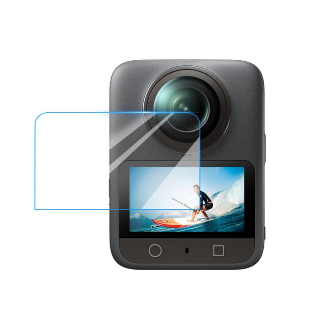 For DJI Osmo 360 PULUZ Screen Explosion-proof Tempered Glass Films (Transparent)