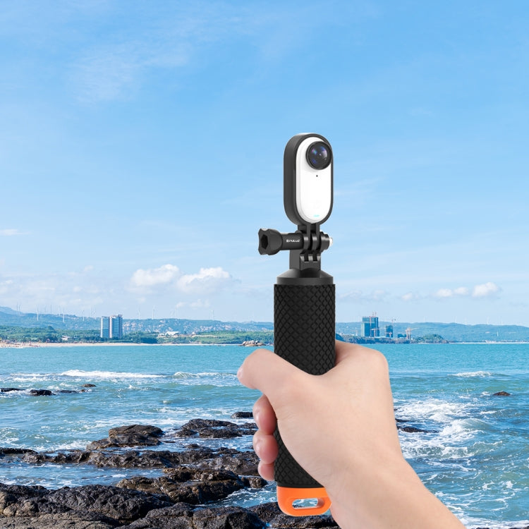 For Insta360 GO 3 PULUZ Body Plastic Protective Frame Cage with Screw & Quick Release Buckle (Black)
