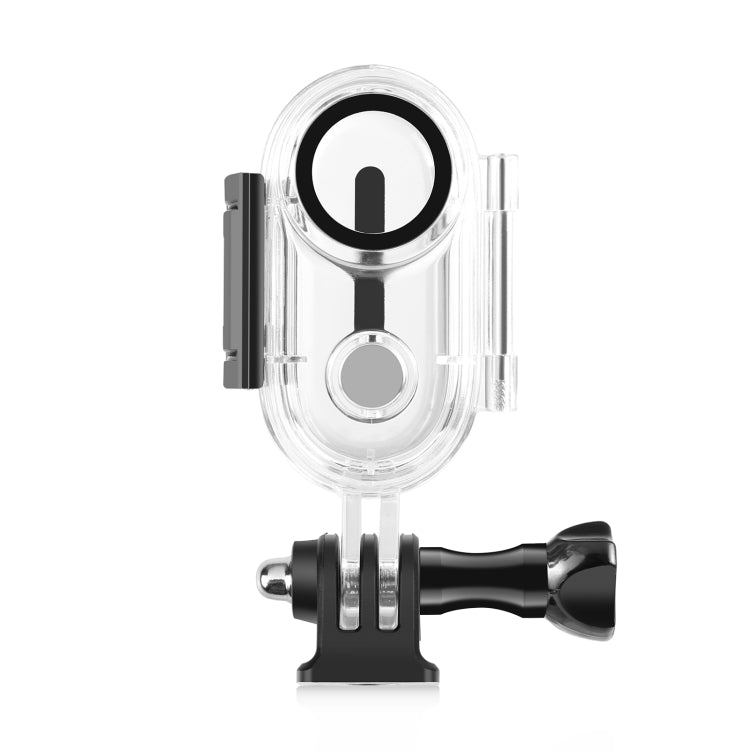 For Insta360 GO 3 / GO 3S PULUZ 40m Underwater Water-resistant Housing Case with Base Adapter & Screw (Transparent)