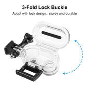 For Insta360 GO 3 / GO 3S PULUZ 40m Underwater Water-resistant Housing Case with Base Adapter & Screw (Transparent)
