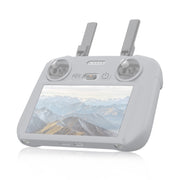 For DJI Mini 4 Pro / Air 3 Remote Control / DJI RC 2 with Screen PULUZ Silicone Protective Case (Grey)