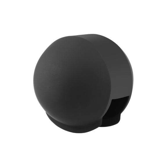 For Insta360 X3 / X4 / X5 PULUZ Invisible Dive Case Lens Guard Silicone Protective Cover (Black)