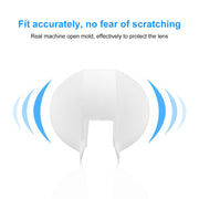 For Insta360 X3 / X4 PULUZ Invisible Dive Case Lens Guard Silicone Protective Cover (White)