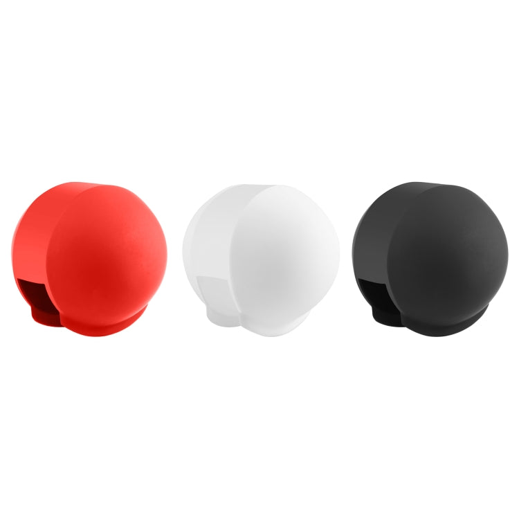 For Insta360 X3 / X4 / X5 PULUZ Invisible Dive Case Lens Guard Silicone Protective Cover (Black)