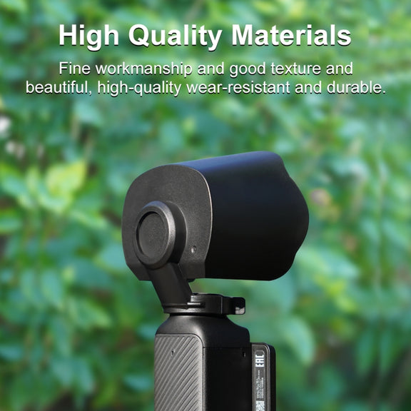 For DJI OSMO Pocket 3 PULUZ Sunshade Lens Protective Cover Hood (Black)