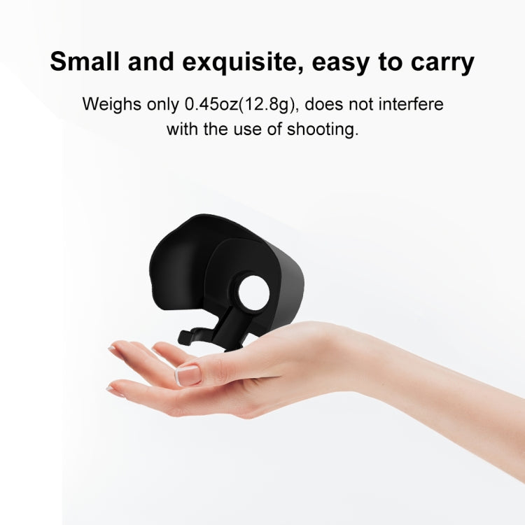 For DJI OSMO Pocket 3 PULUZ Sunshade Lens Protective Cover Hood (Black)
