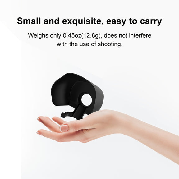 For DJI OSMO Pocket 3 PULUZ Sunshade Lens Protective Cover Hood (Black)