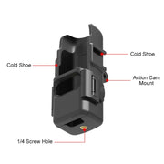 For DJI OSMO Pocket 3 PULUZ Protection Frame Expansion Adapter Bracket (Black)