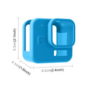For GoPro Hero11 Black Mini PULUZ Silicone Protective Case(Blue)