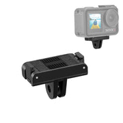 For DJI Osmo Action 5 Pro / 4 / 3 / Osmo 360 PULUZ Magnetic Quick Release Base Expansion Mount (Black)