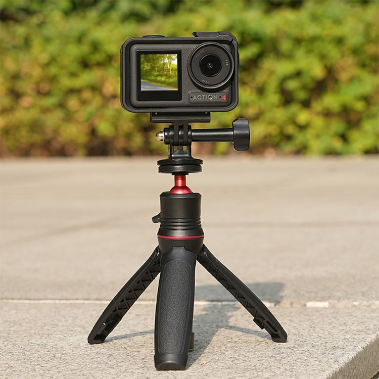 For DJI Osmo Action 5 Pro / 4 / 3 / Osmo 360 PULUZ Magnetic Quick Release Base Expansion Mount (Black)