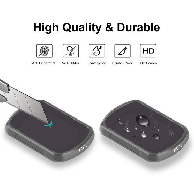 For DJI Osmo Pocket 3 PULUZ Magnetic ND16 Camera Lens Filter