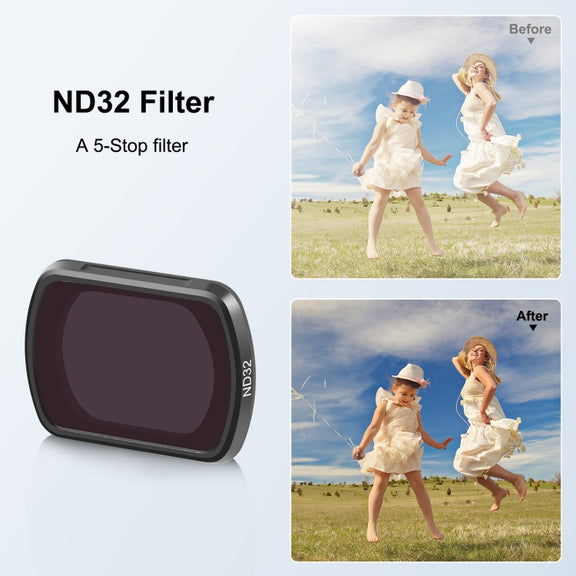 For DJI Osmo Pocket 3 PULUZ Magnetic ND32 Camera Lens Filter
