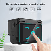 For Insta360 Ace Pro PULUZ 3 in 1 Rear & Front  Screen + Lens Tempered Glass Film (Transparent)