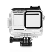 For Insta360 Ace Pro / Pro 2 PULUZ 60m Underwater Water-resistant Housing Case with Base Adapter & Screw (Transparent)