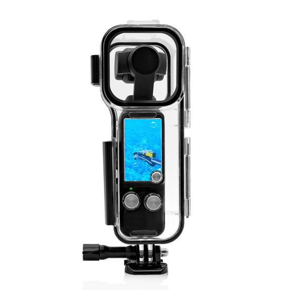 For DJI Osmo Pocket 3 PULUZ 45m Underwater Water-resistant Housing Diving Case (Transparent)
