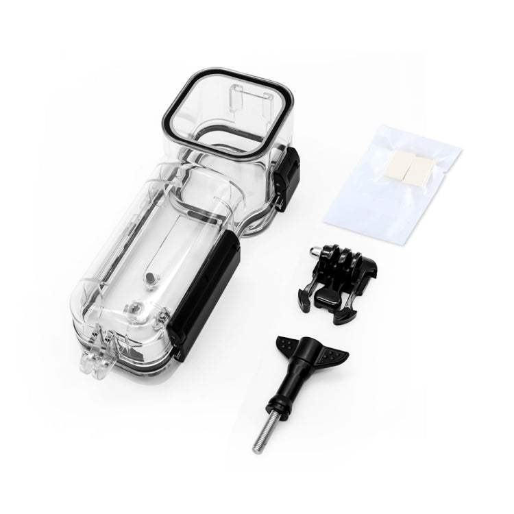 For DJI Osmo Pocket 3 PULUZ 45m Underwater Water-resistant Housing Diving Case (Transparent)