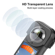 For Insta360 X4 PULUZ Optical Glass Lens Guard Protective Cover