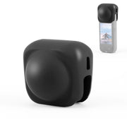 For Insta360 X4 / X5 PULUZ Silicone Protective  Lens Cover (Black)
