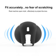 For Insta360 X4 / X5 PULUZ Silicone Protective  Lens Cover (Black)