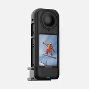 For Insta360 X5 / X4 / X3 / One X2 PULUZ Selfie Stick Cold Shoe Extension Bracket (Black)