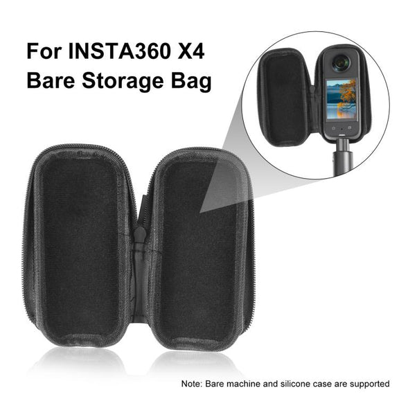 For Insta360 X4 / X5 PULUZ Camera Portable Case Box Storage Bag (Black)