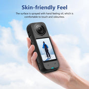 For Insta360 X4 PULUZ Full Body Dust-proof Silicone Protective Case (Black)