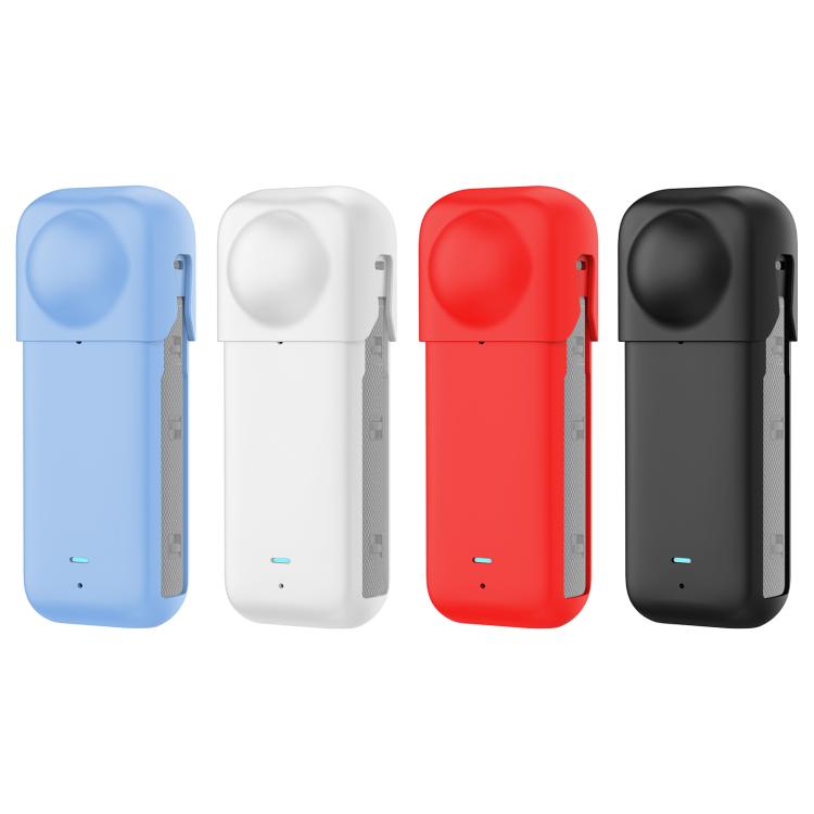 For Insta360 X4 PULUZ Full Body Dust-proof Silicone Protective Case (Red)
