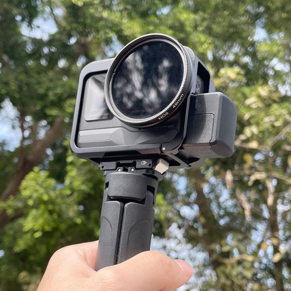 For Insta360 Ace Pro PULUZ Filter Holder Metal Protective Filter Frame (Black)