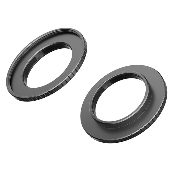 For DJI Action 5 Pro / 4 PULUZ Filter Holder Metal Protective Filter Frame (Black)