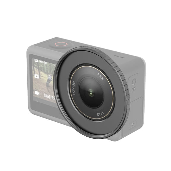 For DJI Action 5 Pro / 4 PULUZ Filter Holder Metal Protective Filter Frame (Black)
