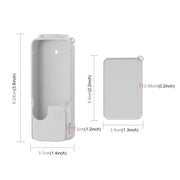 For DJI OSMO Pocket 3 PULUZ  2 in 1 Silicone Cover Case Set with Strap (Grey)