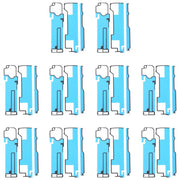 For Samsung Galaxy Z Fold4 SM-F936B 10pcs Main LCD Screen Front Housing Adhesive