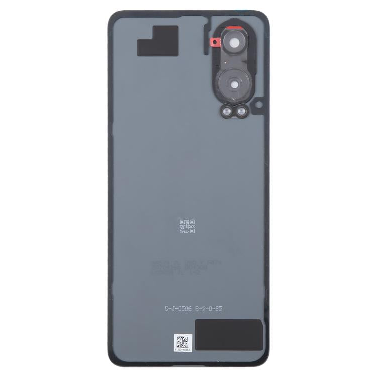 For OnePlus Nord CE4 Lite Plastic Back Cover with Camera Lens Cover(Silver)